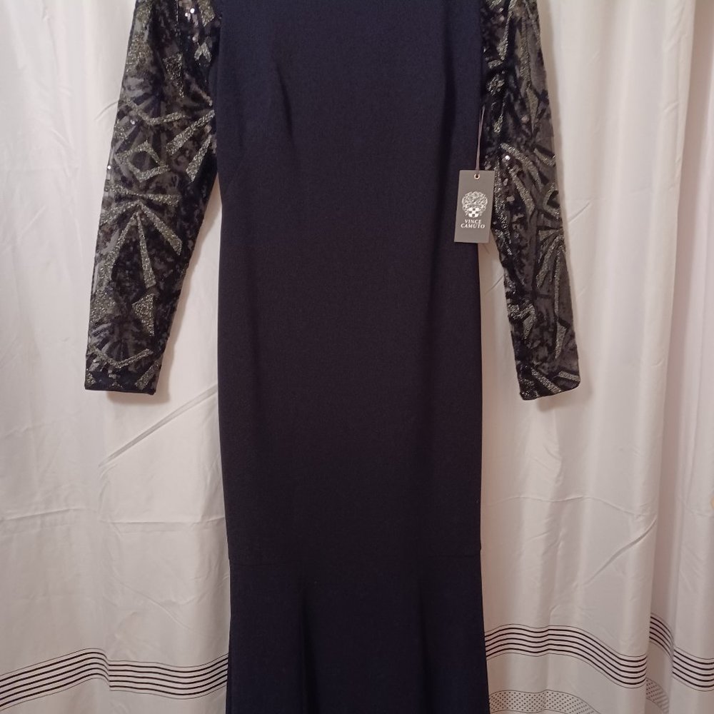Vince Camuto dress, ankle length.
